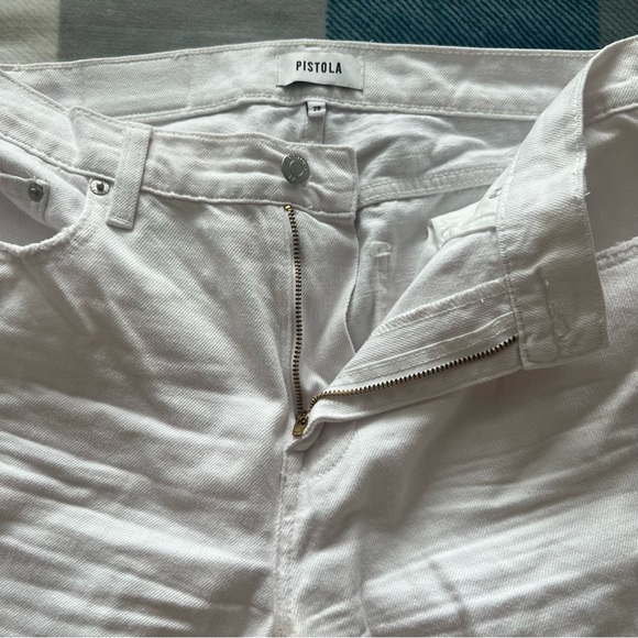 White distressed Pistola jeans, size 28 - Picture 11 of 11